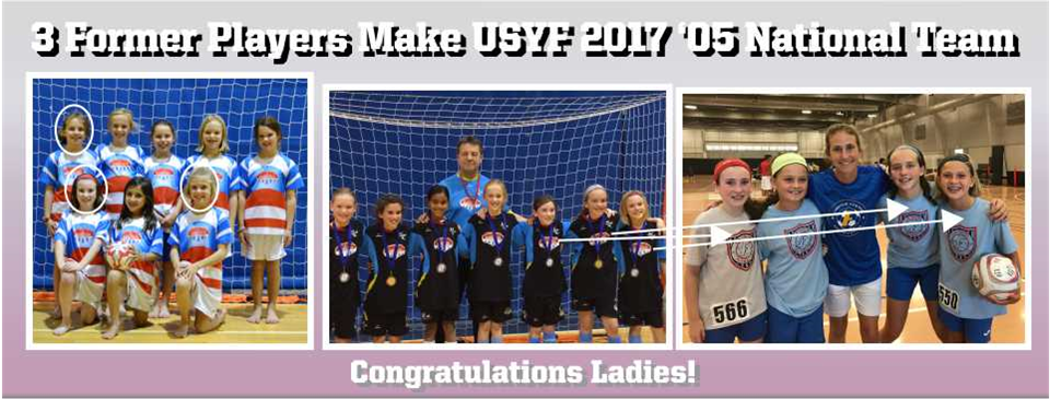 3 Former Players Selected To USYF National Team